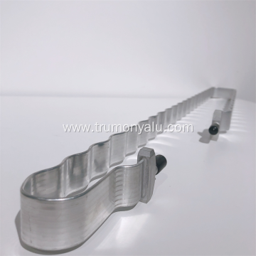 Aluminum Heat Sink Water Cooling Serpentine Pipe